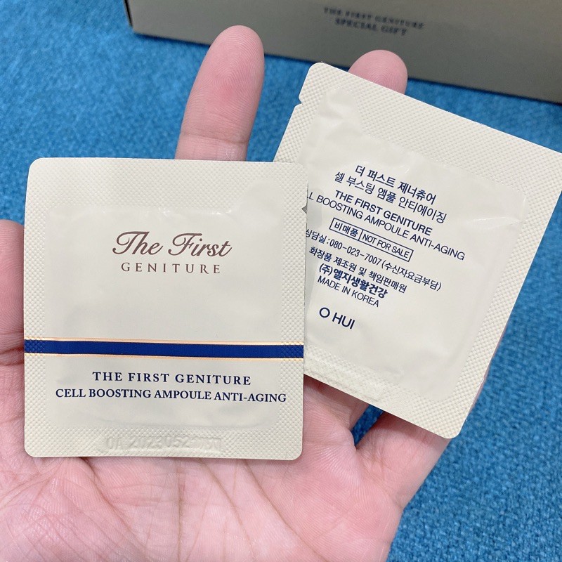 Gói Tinh Chất Chống Lão Hoá Ohui The First Geniture Cell Boosting Anti-Aging 1ml - Tăng Độ Đàn Hồi Cải Thiện Nếp Cho Da | BigBuy360 - bigbuy360.vn