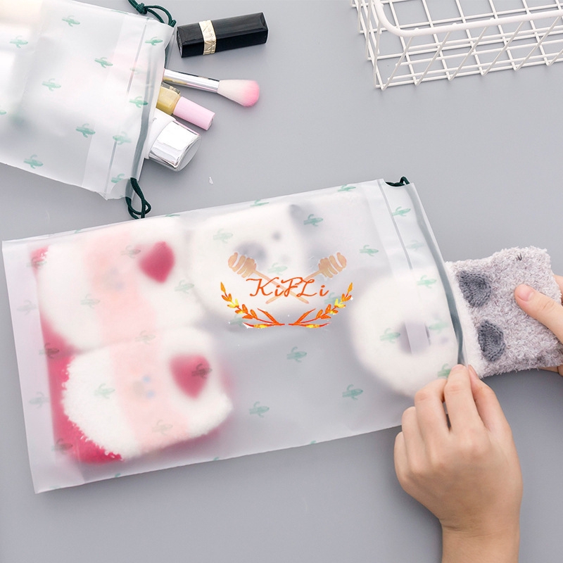 Túi dây rút sáng tạo hình xương rồng cho du lịch