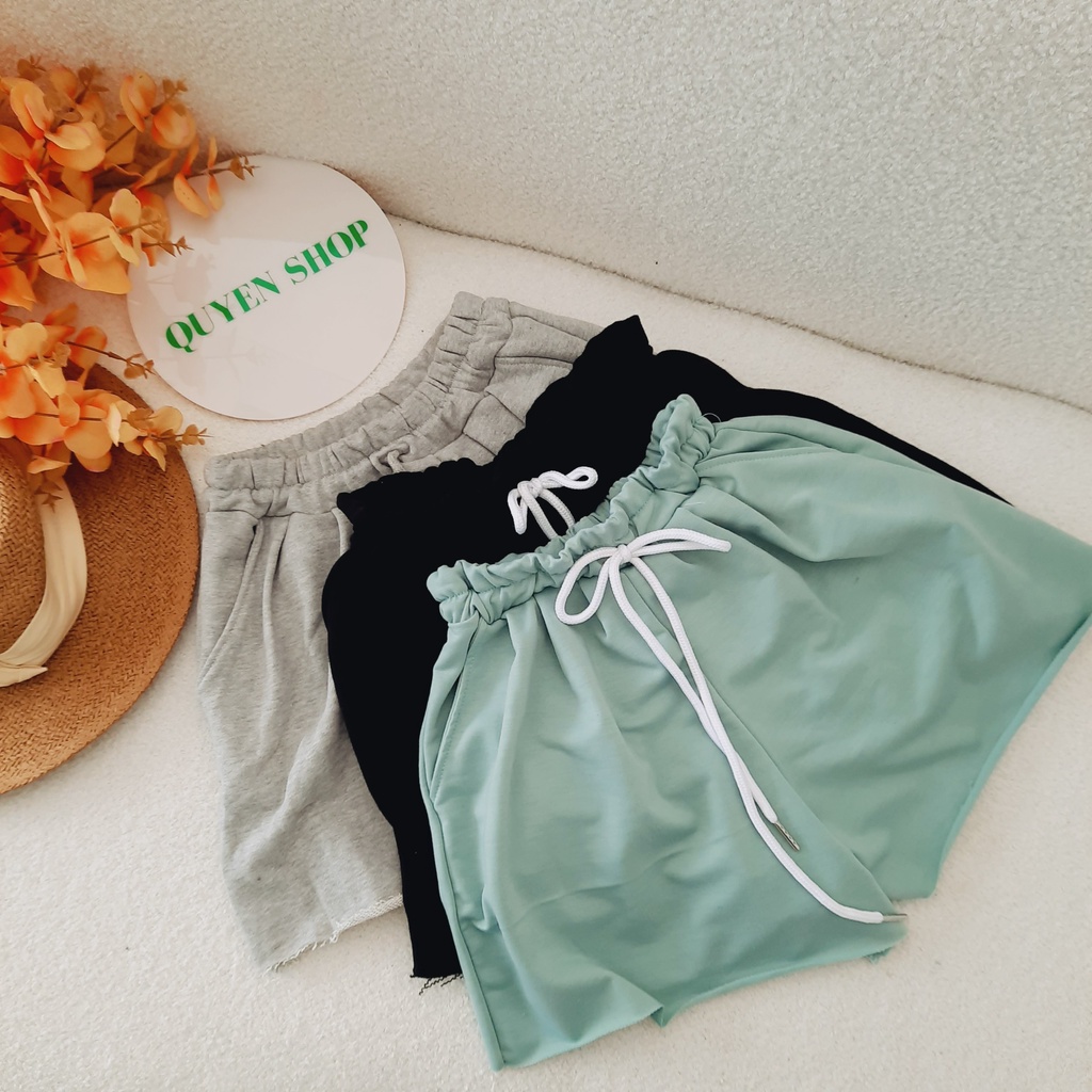 Quần Short Nữ Có Túi Phong Cách Trẻ Trung Năng Động QS QUYEN SHOP
