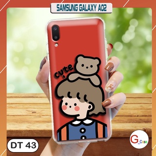 Ốp lưng dẻo SAMSUNG GALAXY A02  - in hình