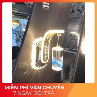 Đèn tường - đèn gắn tường - đèn hắt tường deco hoa bông