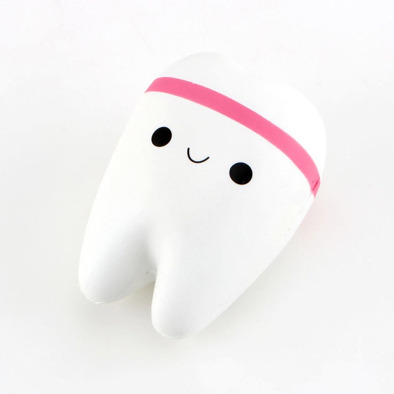 Đồ Chơi Squishy Hình Chiếc Răng Dễ Thương