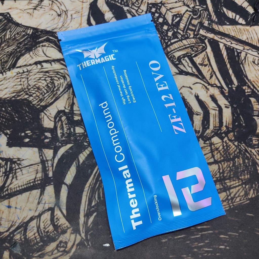 Kem tản nhiệt CPU ZF12 Evo 5grams, túi màu xanh. | BigBuy360 - bigbuy360.vn
