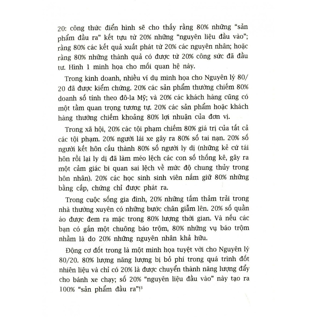 (Sách Thật) Nguyên Lý 80/20 Bí Quyết Làm Ít Được Nhiều (TB) | BigBuy360 - bigbuy360.vn