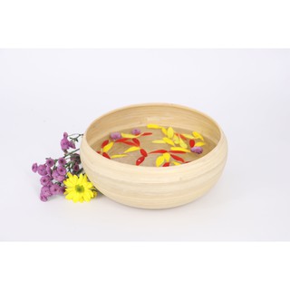 Chậu tre rửa mặt