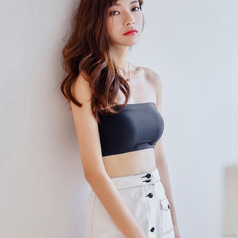 Áo ngực màu trơn có khóa cài