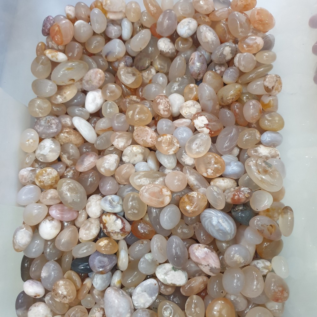 Đá Mã Não Dạng Sỏi hàng đẹp 100g | BigBuy360 - bigbuy360.vn