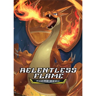 Bộ 60 thẻ bài pokémon relentless flame - pokémon theme deck 2019