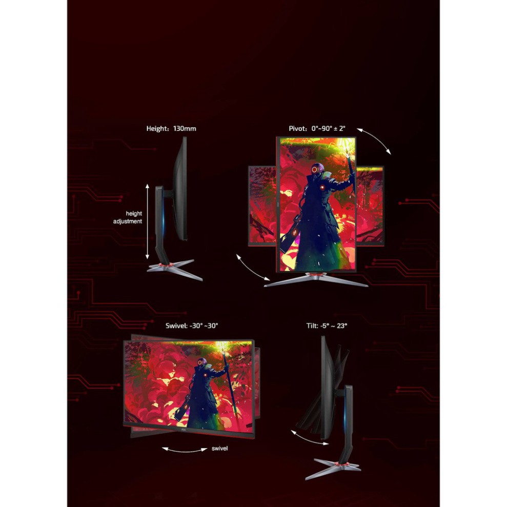 Màn hình AOC 27G2 (27 inch/FHD/IPS/144Hz/1ms/G Sync) | BigBuy360 - bigbuy360.vn