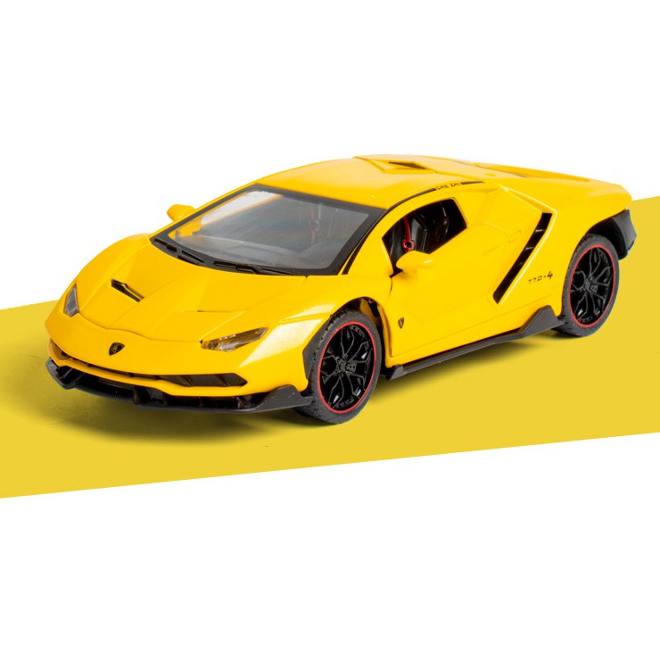 Mô Hình Siêu Xe Lamborghini LP770 1:24 Hãng CheZhi