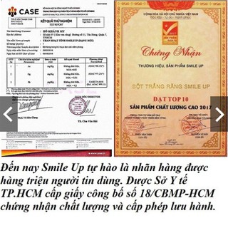 Than Hoạt Tính Trắng Răng SMILE UP