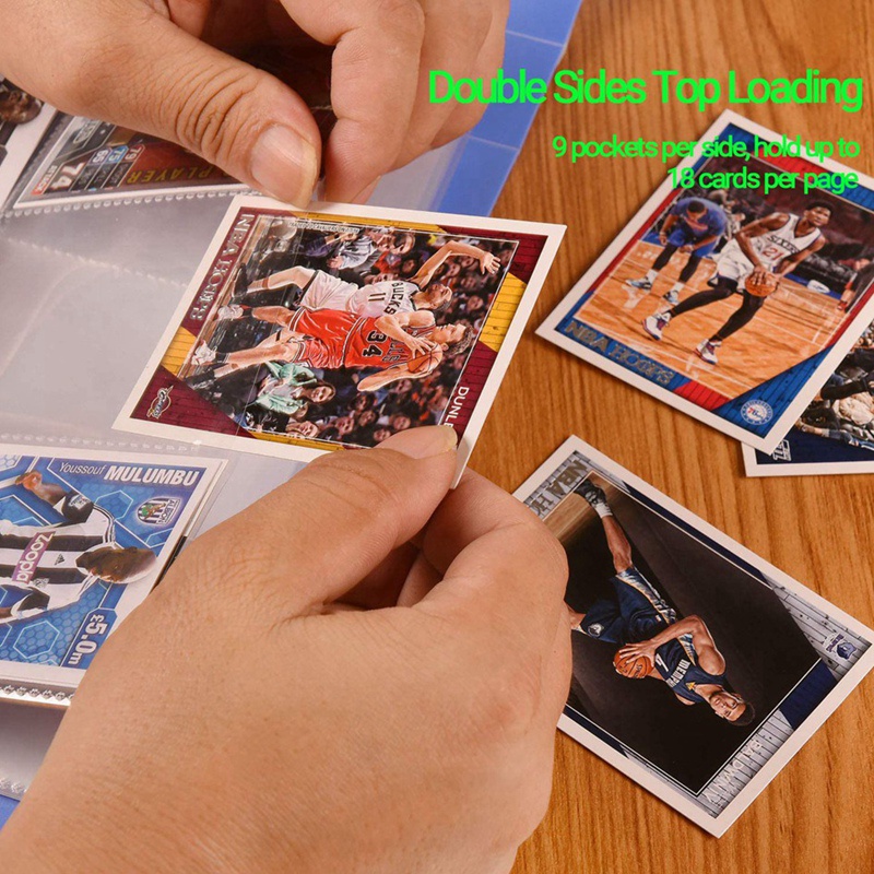 Túi Đựng Thẻ Game 9 Ngăn Bằng Nhựa Trong Suốt 3 Vòng Tiện Dụng
