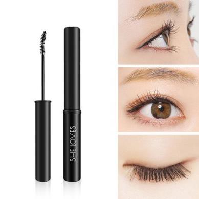 Mascara đầu cong mỏng SHE LOVES làm dài và dài mi chống thấm nước lâu trôi | BigBuy360 - bigbuy360.vn