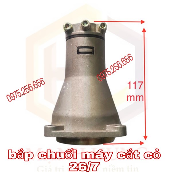 bắp chuối máy cắt cỏ 26/7