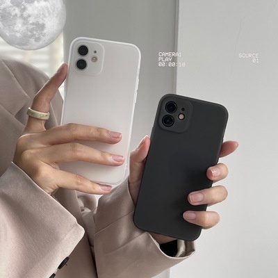 Ốp lưng nhám siêu mỏng chống sốc bảo vệ camera cho for iPhone 13 12 11 Pro Max X XR XS Max 7 8 Plus SE 2020