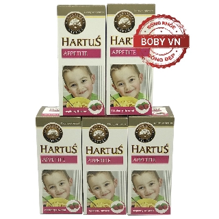 Hartus Appetite cho trẻ biếng ăn chậm tăng cân - Boby