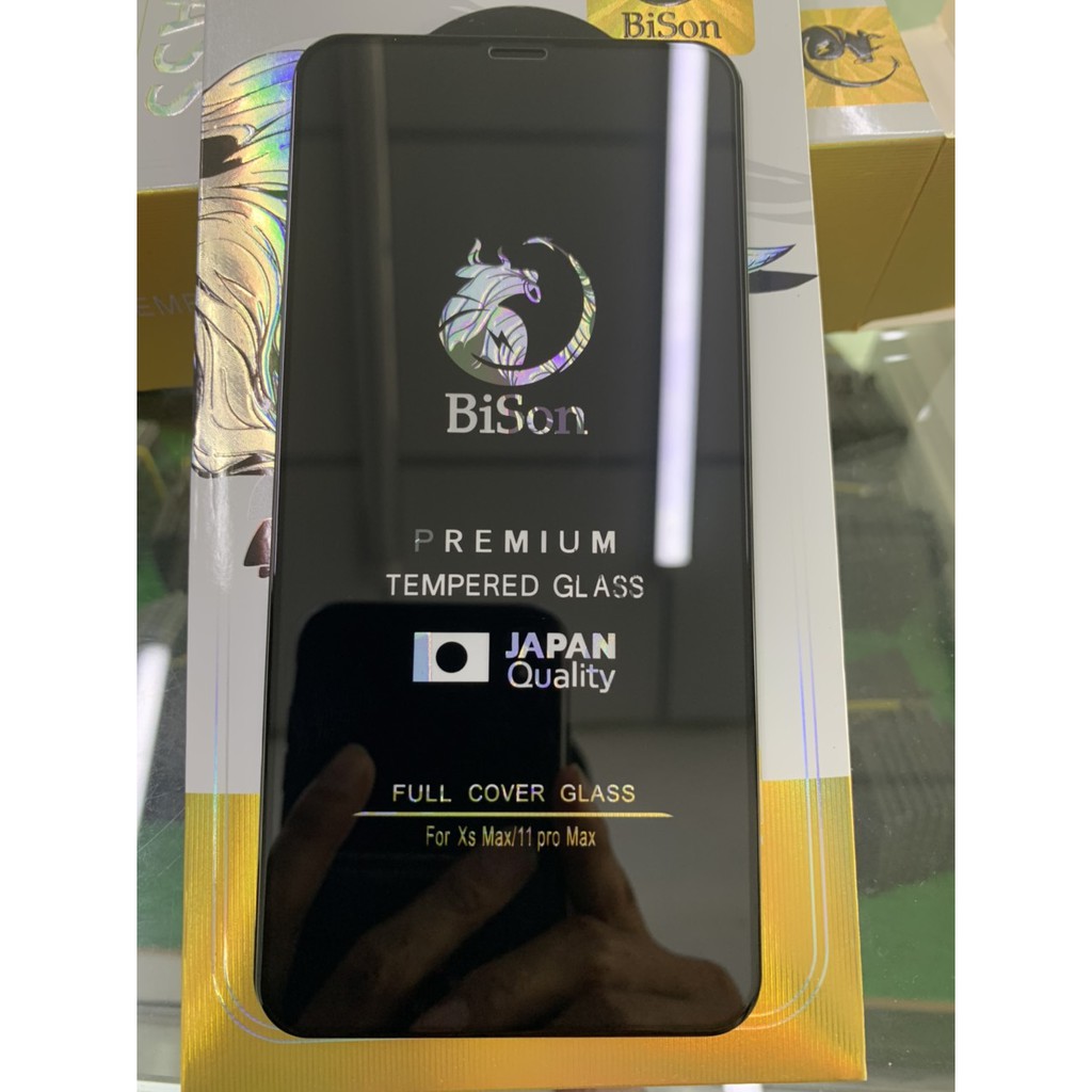 Cường lực Bison 7/7Plus/8/8Plus/X/Xr/Xs/XSM/11/11P/11PM/12/12mini/12P/12PM