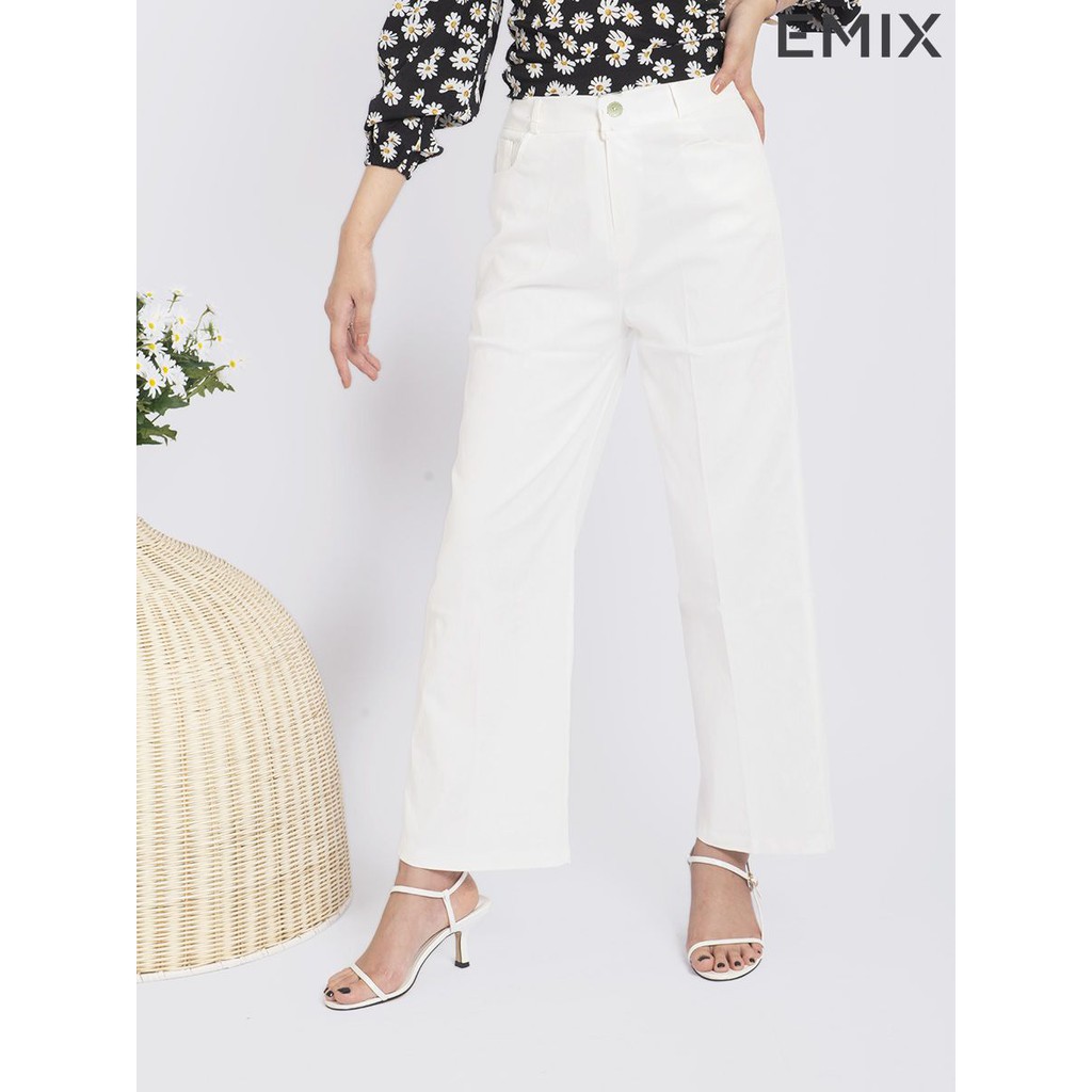 [Mã WABRLOW5 giảm 15% đơn 300K] Quần cullotes chất thô ống xuông hàng đẹp EMIX | BigBuy360 - bigbuy360.vn