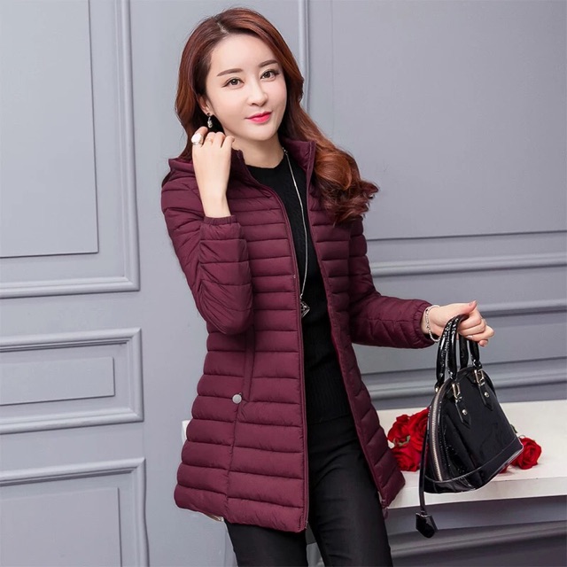 Áo phao nhăn dáng lỡ hàng QCCC