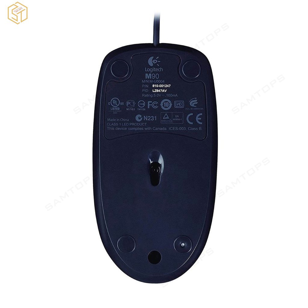 Chuột Máy Tính Có Dây Logitech M90