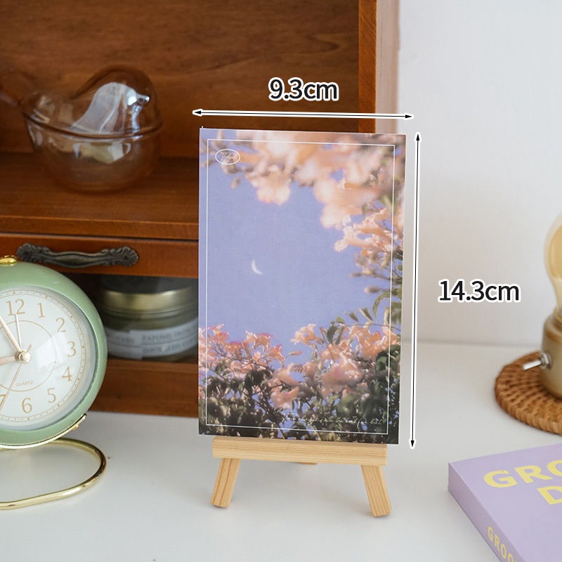Set 30 Tấm Bưu Thiếp Treo Tường Trang Trí Phong Cách Hàn Quốc