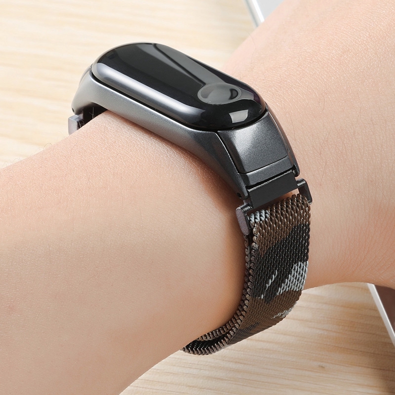 Dây Đeo Thay Thế Cho Đồng Hồ Thông Minh Xiaomi Mi Band 4 3