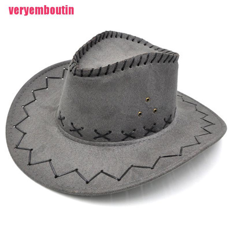 Mũ Xô Cao Bồi Unisex Có Dây Buộc Trưng Bày