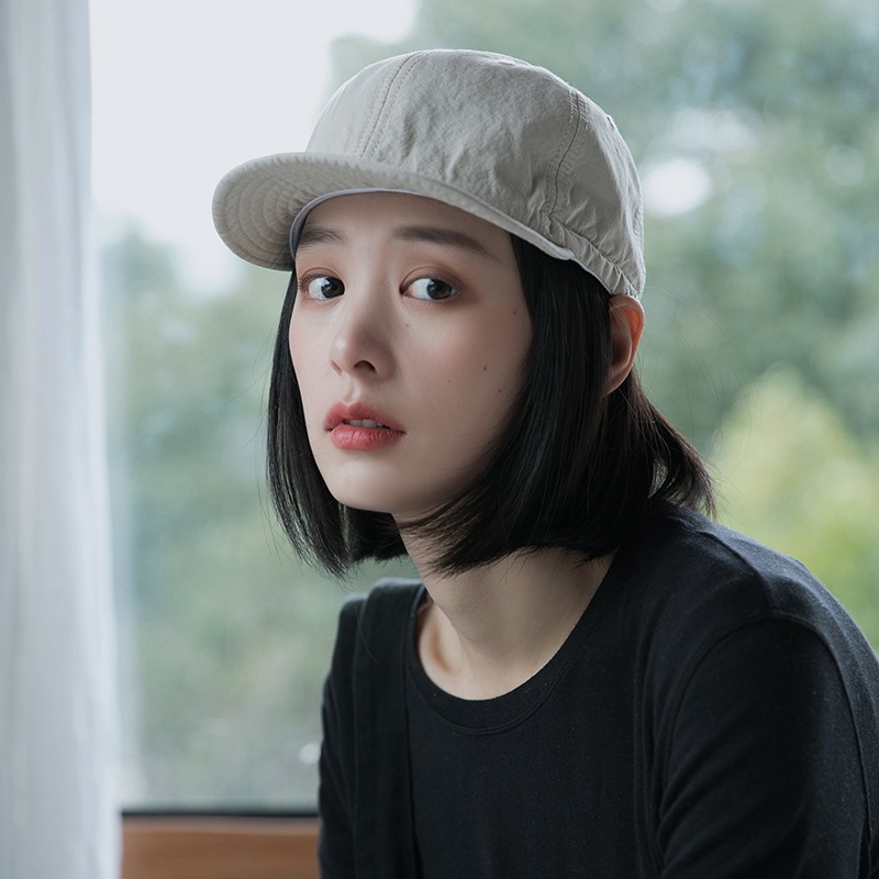 Mũ Lưỡi Trai Vành Mềm Bằng Cotton Phong Cách Nhật Hàn Thời Trang Xuân Thu Cho Nữ