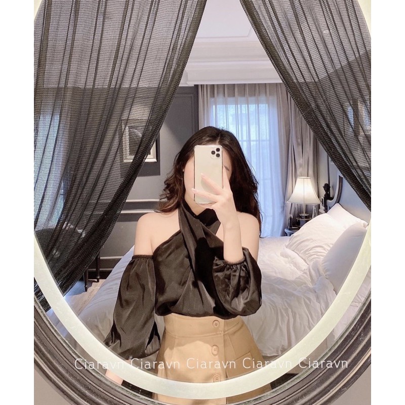 Áo yếm trễ vai - 22.Lystore