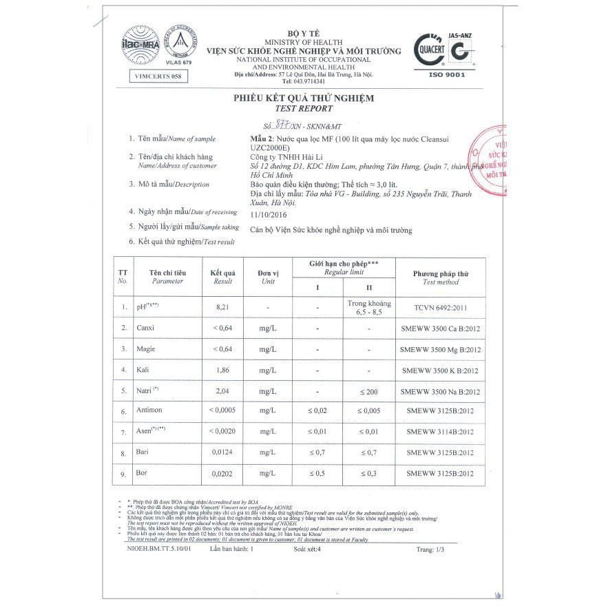 Lõi lọc nước tại vòi cao cấp Cleansui CBC03Z dùng cho máy CB013 và CB073 Chính hãng từ Nhật bản