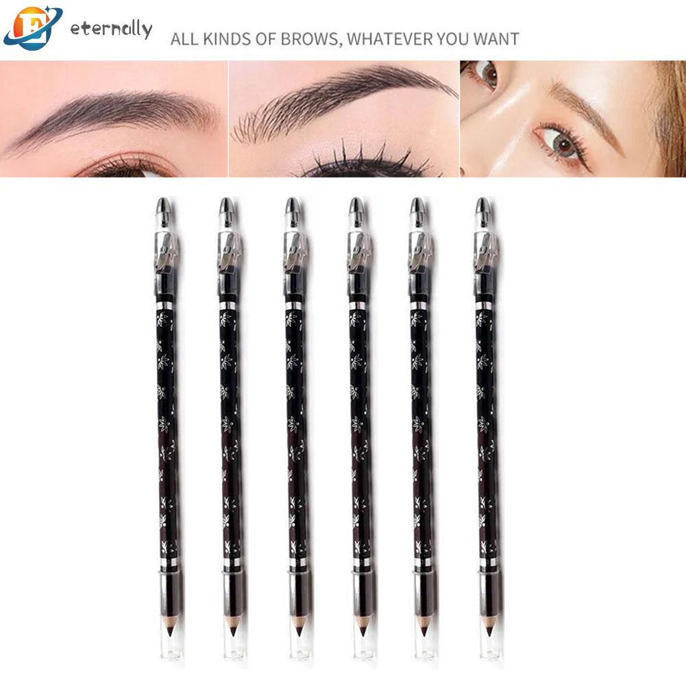 Bút kẻ lông mày Eternally 2 màu đen nâu chống thấm nước
 | BigBuy360 - bigbuy360.vn