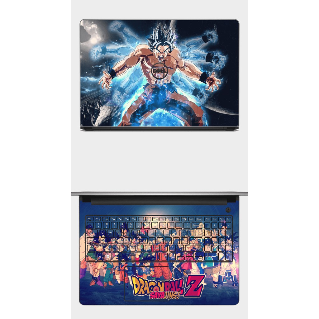 [SKIN DRAGON BALL] SKIN Laptop in hình DRAGON BALL Z. Đủ các dòng máy: Acer, Asus, Dell, HP,.. In theo yêu cầu