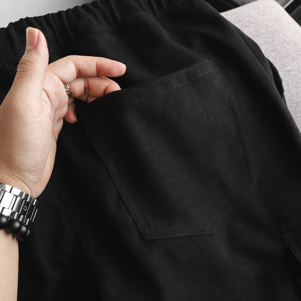 Quần Dài Kaki Túi Hộp Nam, Quần Jogger Kaki Túi Hộp Nam BOUTON Cargo 03 Màu Trơn JGBO0010 Form Slim 160STORE. | BigBuy360 - bigbuy360.vn