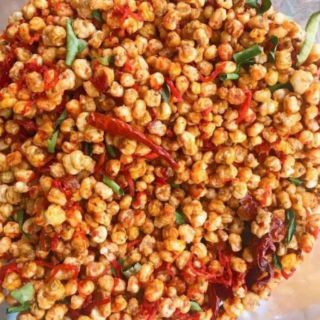 Bắp rim khô bò lá chanh 500g