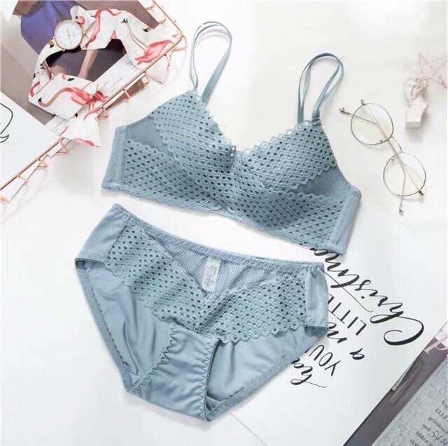 Áo, Bộ Đồ Lót Sweet Girl Không Gọng Đệm Mỏng Siêu Hot