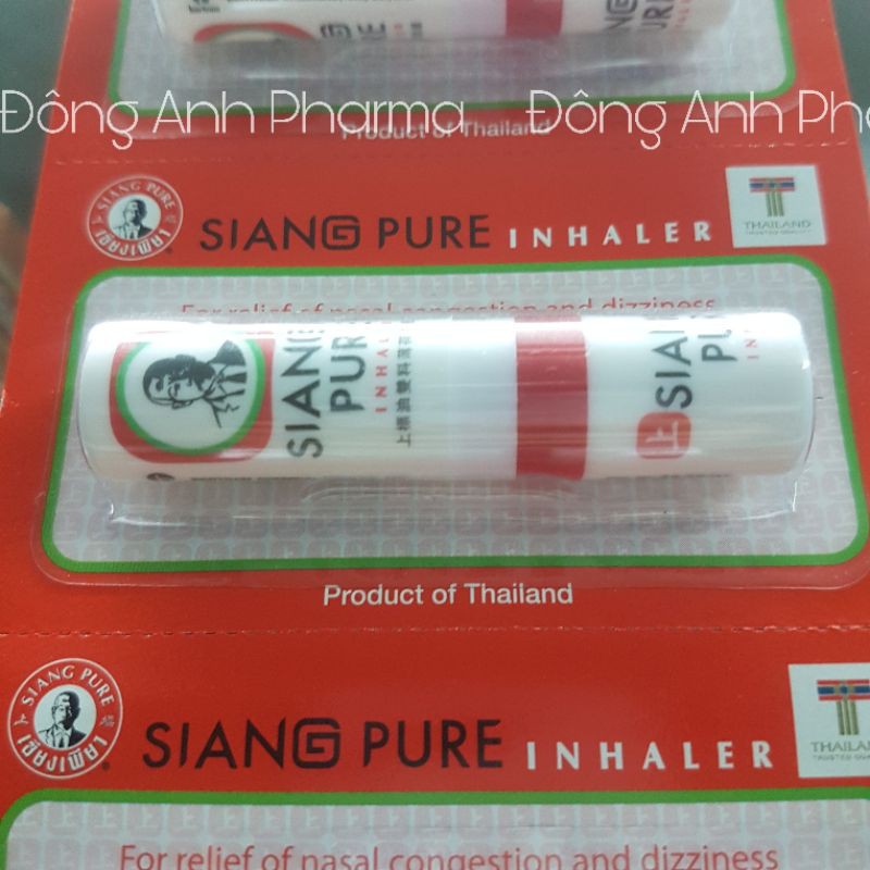 (❣️❣️❣️-5% LN cho quỹ Vacxin) Ống hít mũi Siang Pure từ Thái Lan - Đông Anh Pharma