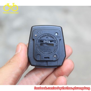 Đồng hồ đo tốc độ xe đạp Cateye Velo 8