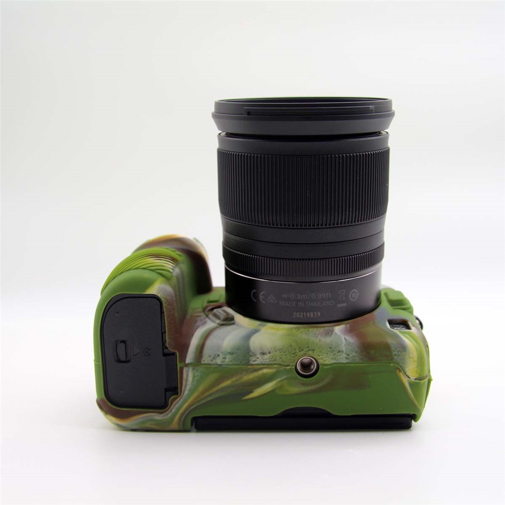 Vỏ Bảo Vệ Máy Ảnh Nikon Z7II Z6II Z5 Bằng Silicone + 3 Vòng Đệm Cao Su