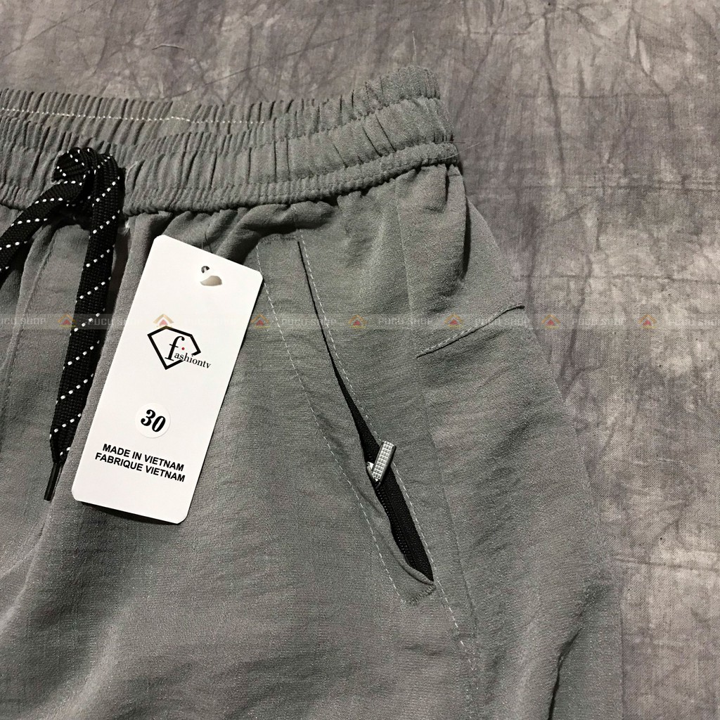 Quần đũi nam FREESHIP quần dài nam co giãn thoáng mát, quần jogger bốn màu 4 size 30/31/32/33 JGX