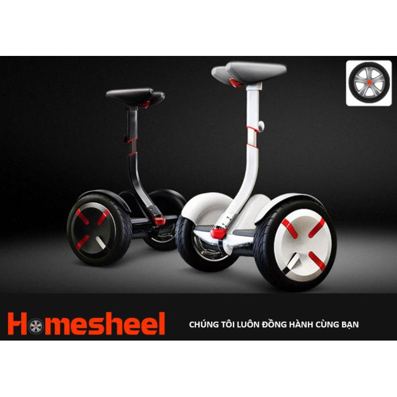 Xe điện cân bằng  thể thao Homesheel Mini pro - màu đen - bảo hành 2 năm - hàng chính hãng