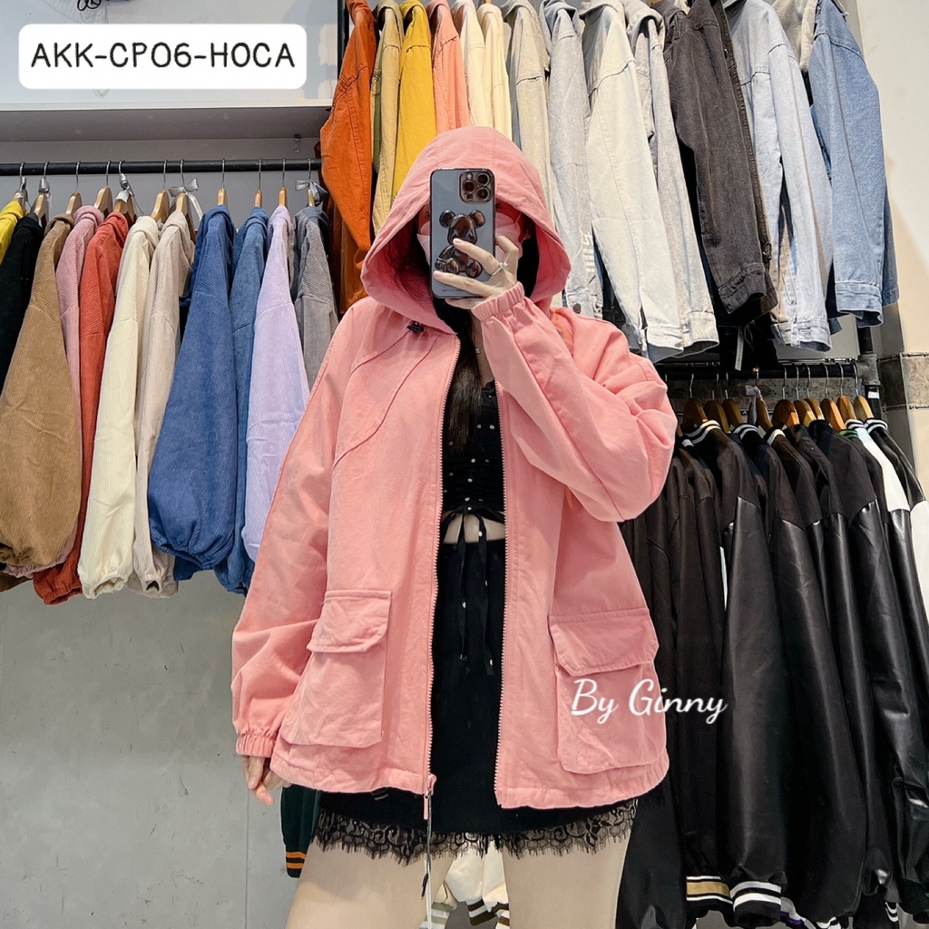 ÁO KHOÁC KAKI MOCA _ áo khoác chống nắng_hình ảnh shop tự chụp