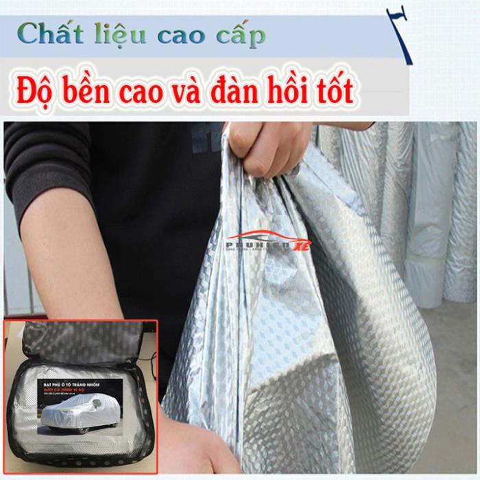 Bạt Phủ Ô Tô #VinFast Fadil CAO CẤP 3 LỚP Tráng Bạc Cách Nhiệt, Chống Nước, Chống Trộm Gương( hàng cao cấp)