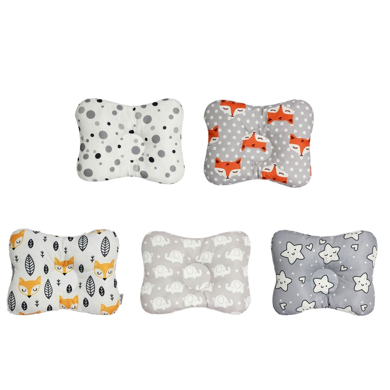 Gối Cotton Siêu Mềm Thoáng Khí Cho Bé Sơ Sinh 0-24 Tháng Tuổi