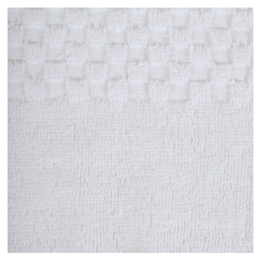 HomeBase HLS Khăn tắm 100% cotton mềm mịn thấm nước nhập khẩu từ Thái Lan chuẩn khách sạn 40x81cm - trắng pixie