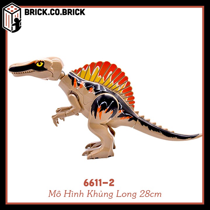 Khủng Long Mô Hình Đồ Chơi Lắp Ráp Khủng Long Loại Lớn Dinosaurs Jurassic Park 6611-2