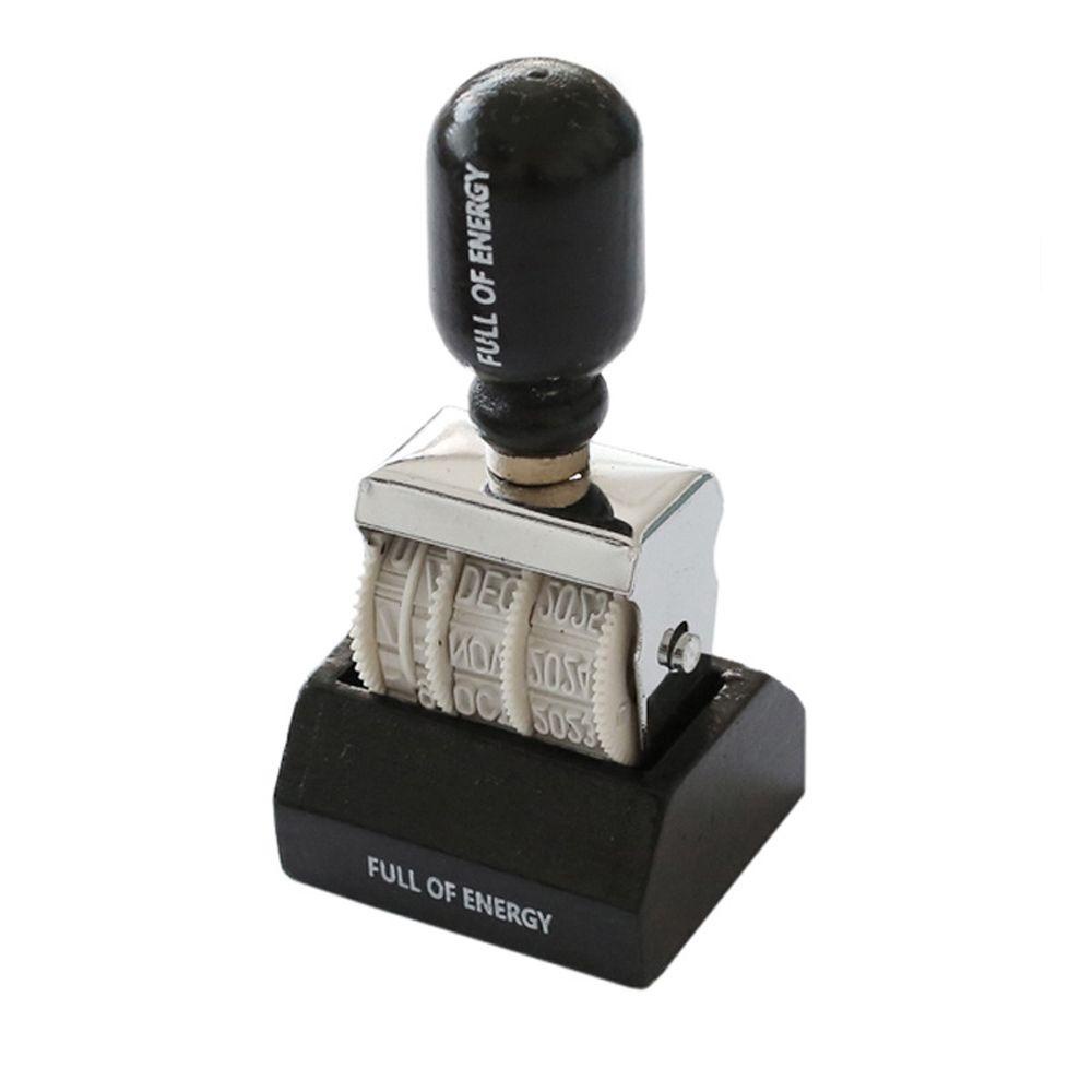 Aaron1 Date Postmark Con Dấu Cầm Tay Bằng Gỗ Dùng Làm Con Dấu Niêm Phong Thủ Công