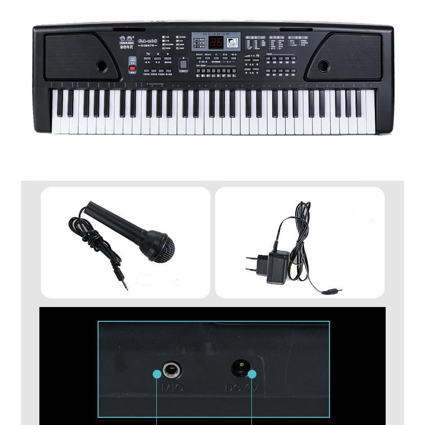 Đàn piano keyboard 61 phím loại TO cho bé + TẶNG quà