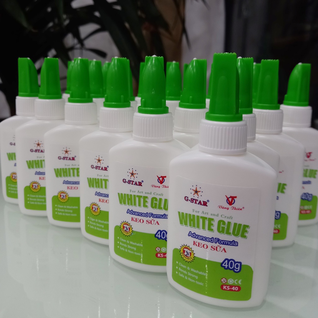 Keo sữa Gstar dùng dán thêm cho tường dùng sơn bóng chống dính, ẩm mốc, bong tróc