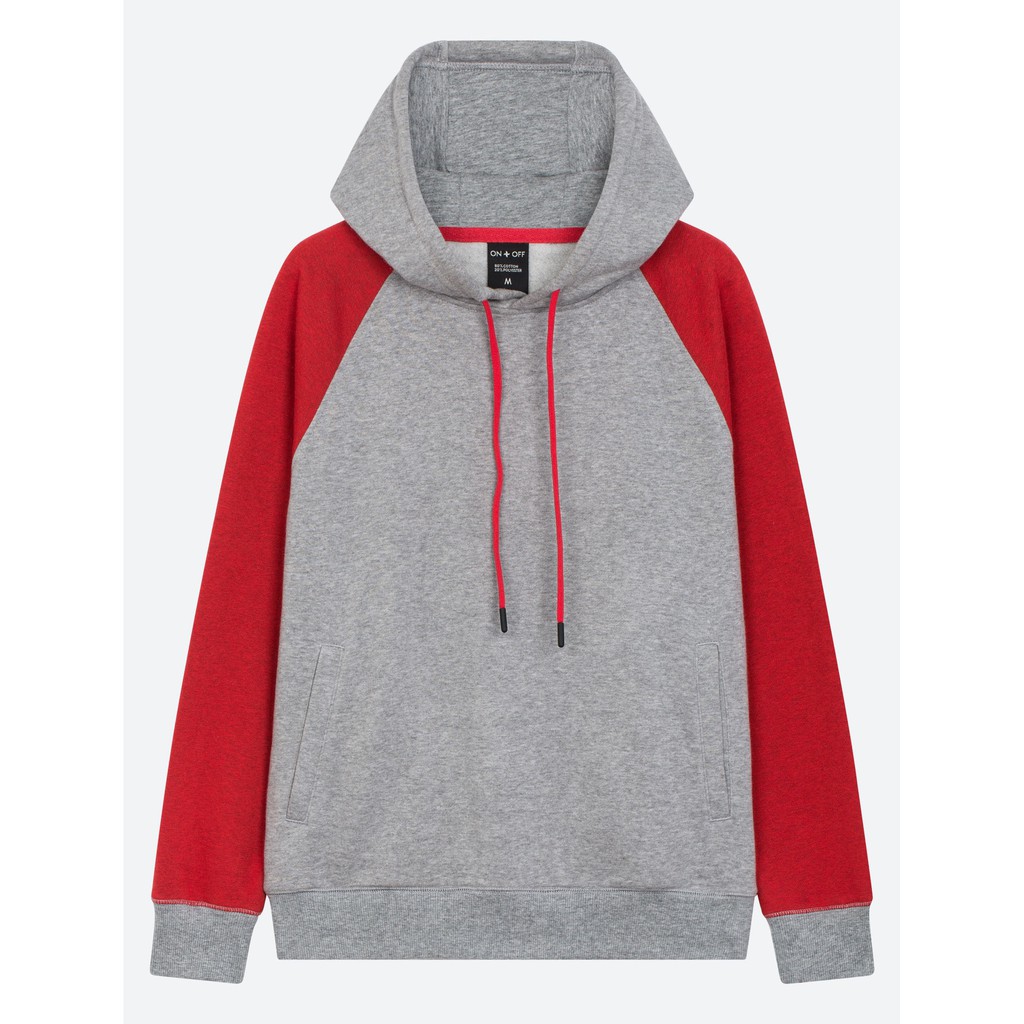 Áo nỉ hoodie nữ ONOFF dệt French Terry giữ ấm tốt - H16TH18001