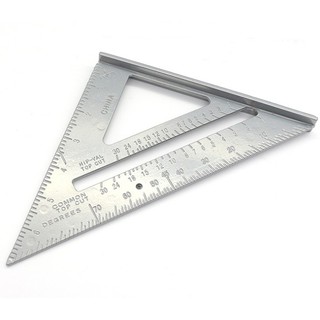 Thước ke vuông góc 7inch 18cm- Thước kè moi góc nhôm đúc